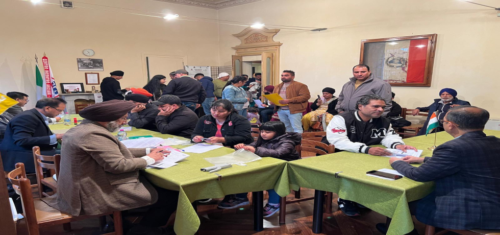 Consulate General of India, Milan organised a Consular Camp on 20 October in Cuneo.